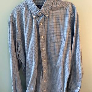 Super soft, custom button down, Size M